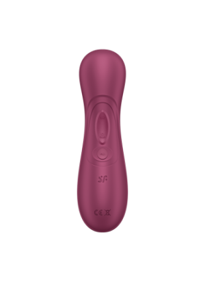 Stimulateur de clitoris 2 embouts avec techonologie Liquid Air Pro 2 Generation 3 rouge USB Satisfyer - CC597814